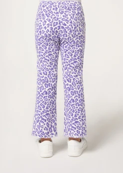 Pantaloni a Zampa Cropped Bambina