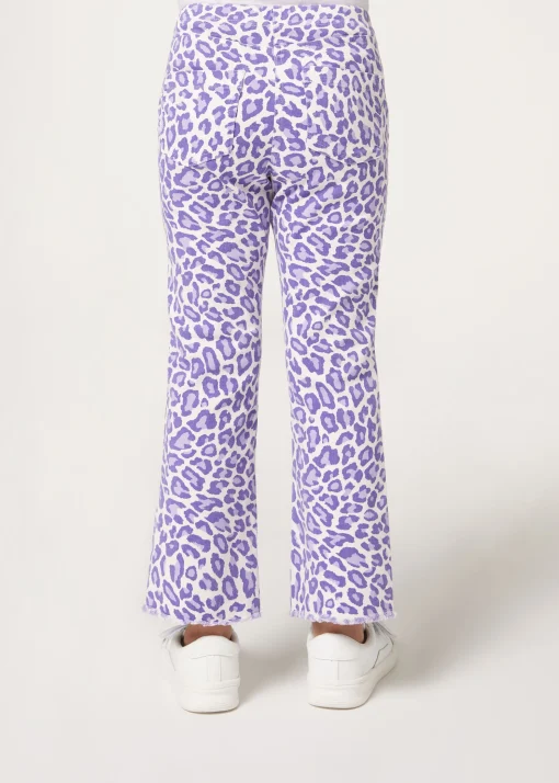 Pantaloni a Zampa Cropped Bambina
