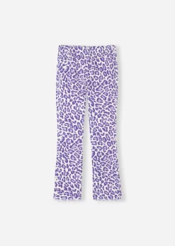 Pantaloni a Zampa Cropped Bambina