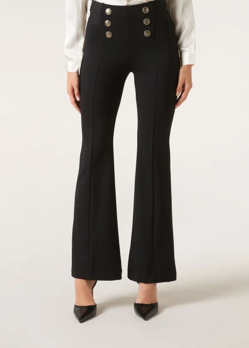 Pantaloni a Zampa Sailor