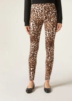 Pantaloni Skinny a Vita Alta Push Up