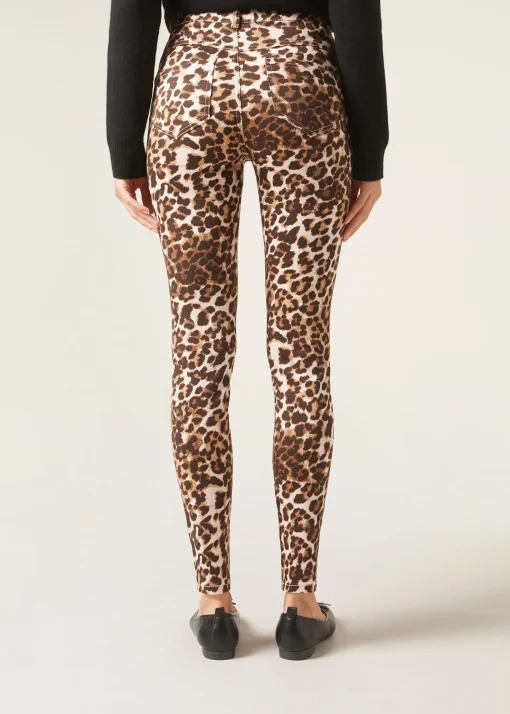 Pantaloni Skinny a Vita Alta Push Up