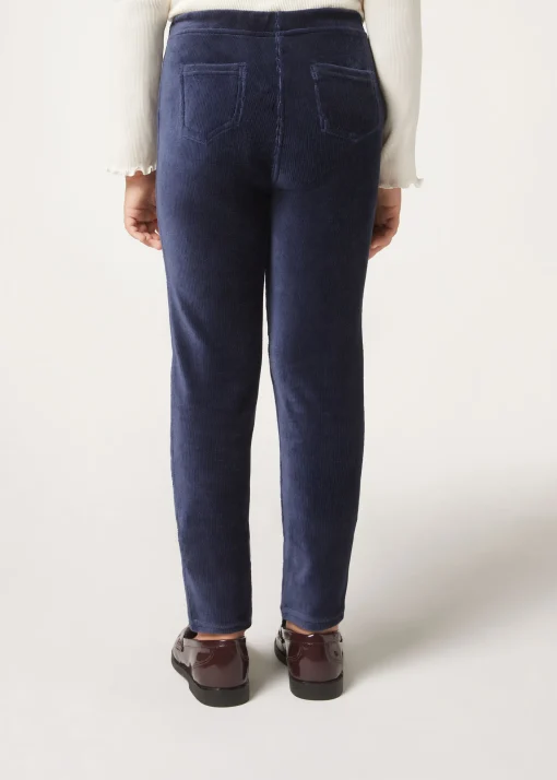 Pantaloni Velluto Bambina