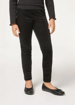 Pantaloni Velluto con Strass Bambina