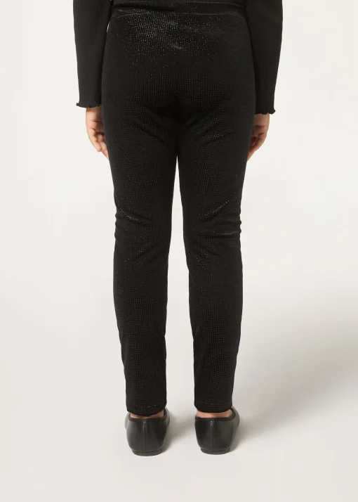 Pantaloni Velluto con Strass Bambina