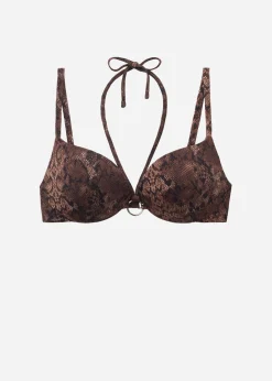 Push up Imbottito Costume Brown Snake