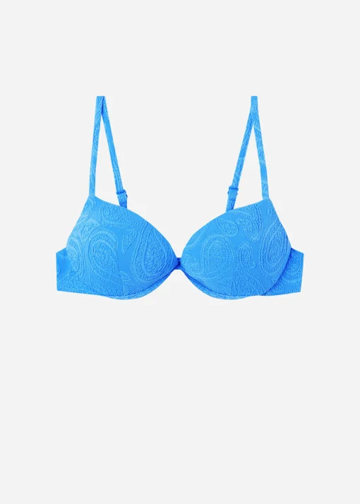 Push Up Leggermente Imbottito Costume 3D Cachemire Twist