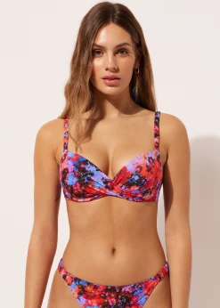 Push Up Super Imbottito Costume Blurred Flowers