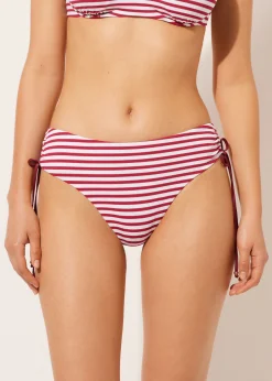 Slip a Vita Alta con Coulisse Costume Nautical Stripes