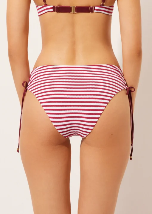Slip a Vita Alta con Coulisse Costume Nautical Stripes