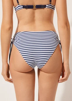 Slip a Vita Alta con Coulisse Costume Nautical Stripes