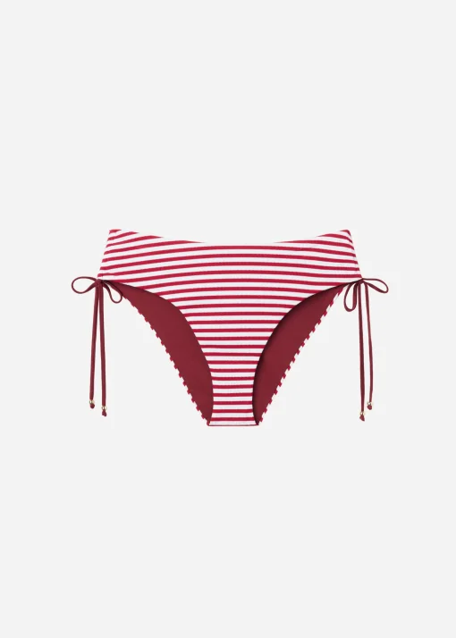 Slip a Vita Alta con Coulisse Costume Nautical Stripes