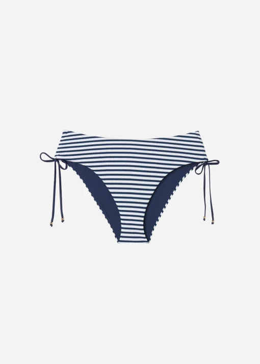 Slip a Vita Alta con Coulisse Costume Nautical Stripes