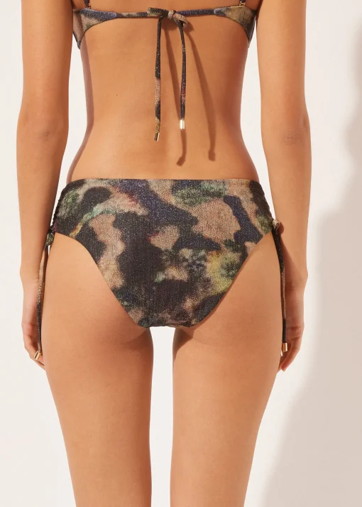 Slip a Vita Alta Costume Sparkling Camouflage