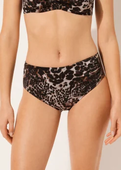 Slip Alto Contenitivo Costume Elegant Animalier