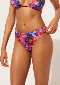Slip Costume Blurred Flowers