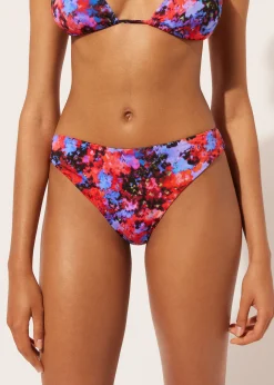 Slip Costume Blurred Flowers