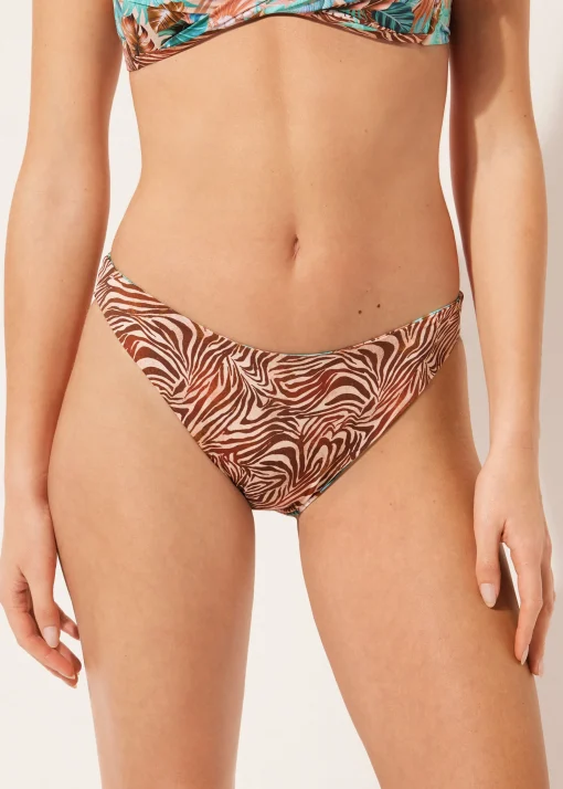Slip Doble Face Costume Wild Foliage