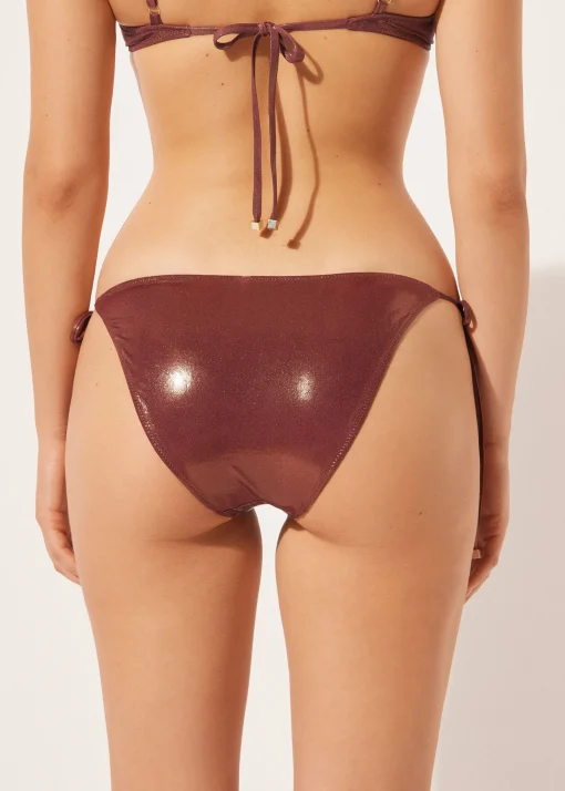 Slip Lacci Costume Metallic Skin