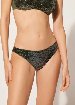 Slip Paillettes Costume Glowing Surface