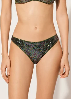 Slip Paillettes Costume Glowing Surface