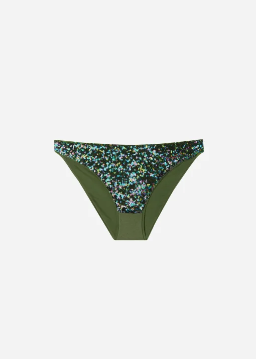 Slip Paillettes Costume Glowing Surface