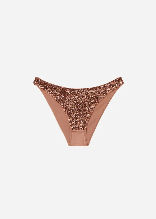 Slip Paillettes Costume Glowing Surface