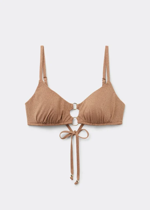 Top Canotta Costume Golden Gleam