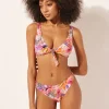 Top Canotta Double Face Costume Wild Foliage