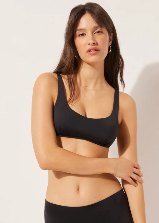 Top Canotta Leggermente Imbottito Costume Indonesia