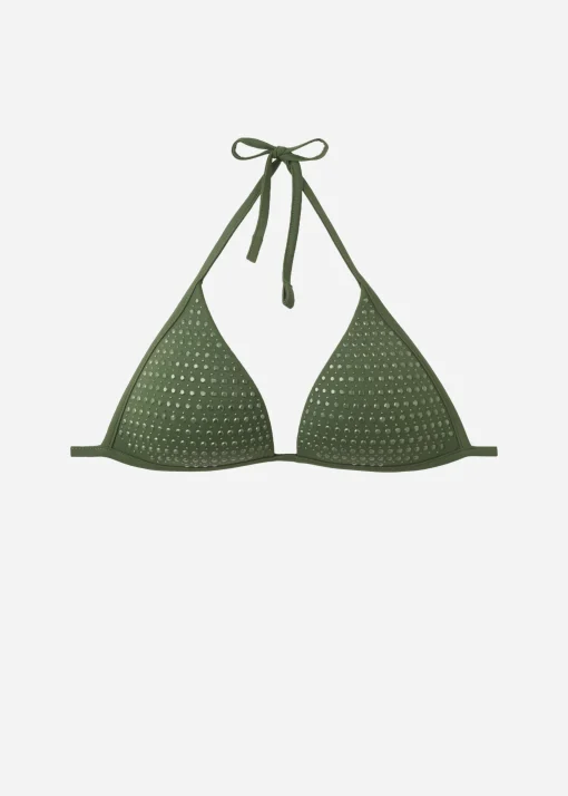 Triangolo Imbottito Graduato Costume Luxury Stones