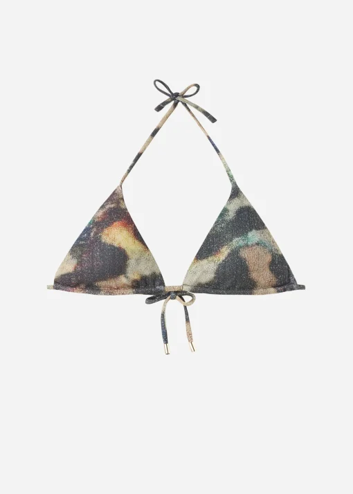 Triangolo Imbottiture Estraibili Costume Sparkling Camouflage